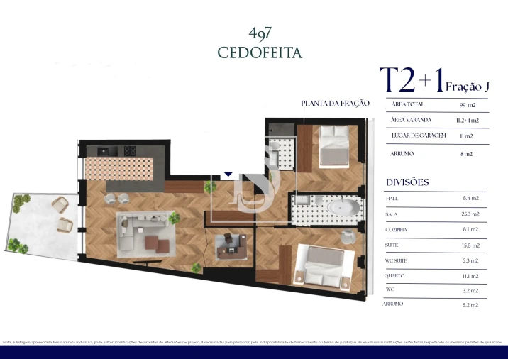 Apartamento T2 para Venda em Cedofeita, Santo Ildefonso, Sé, Miragaia, São Nicolau e Vitória Foto 10