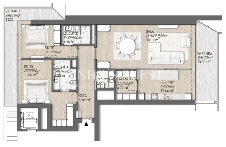 Apartamento T2 para Venda em Quarteira Foto 13