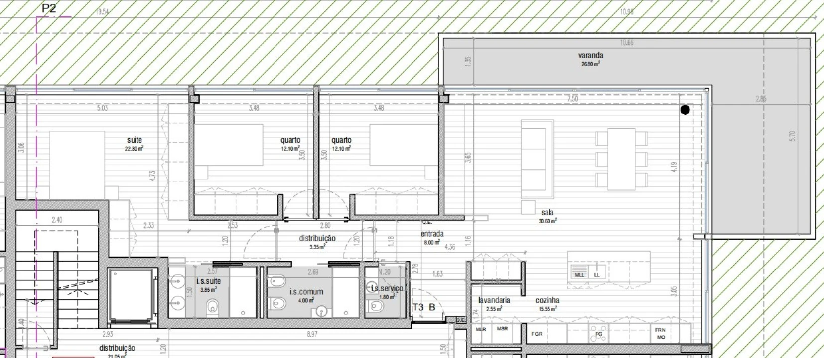Apartamento T3 para Venda em Vila Nova do Campo Foto 12
