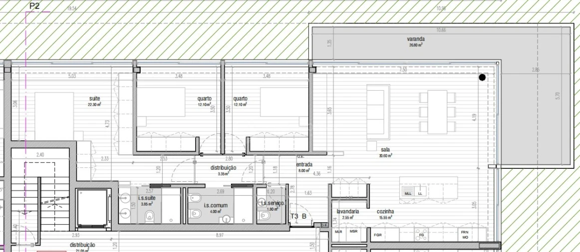 Apartamento T3 para Venda em Vila Nova do Campo Foto 12