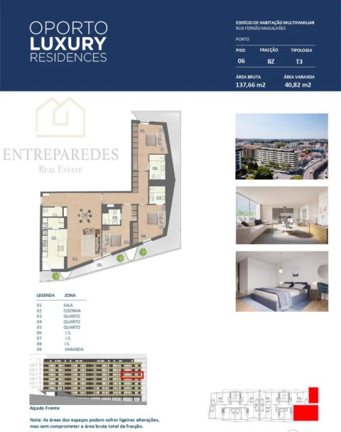 Apartamento T3 para Venda em Paranhos