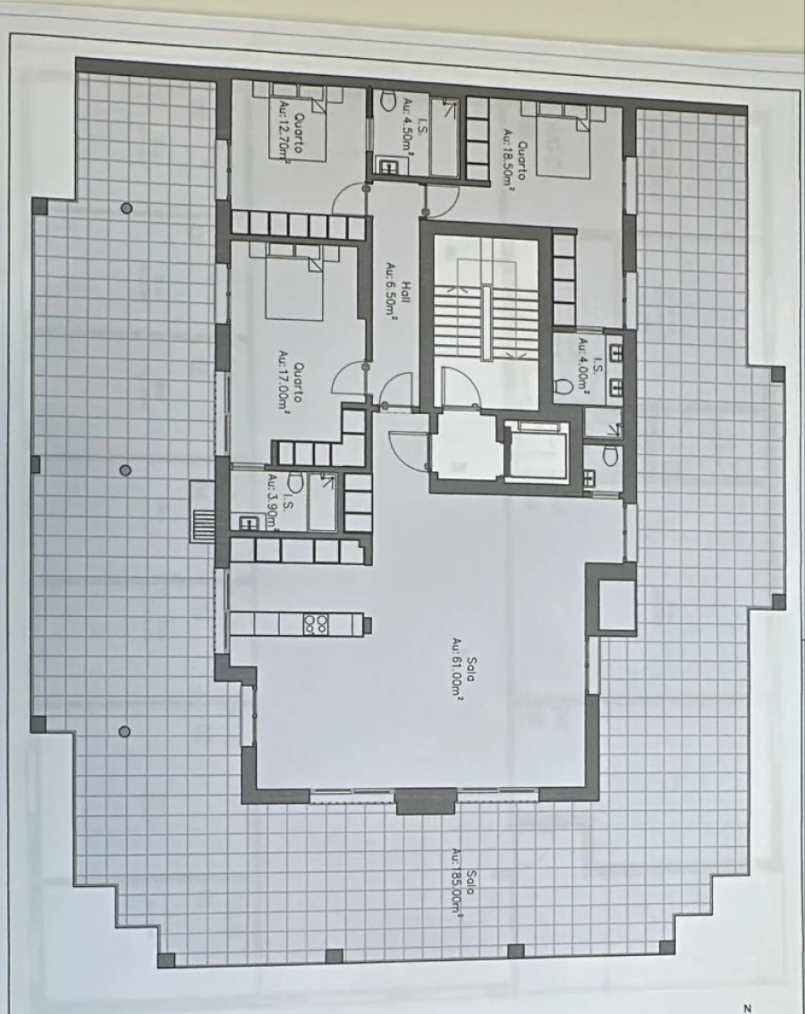 Apartamento T3 para Venda em Ericeira Planta 1