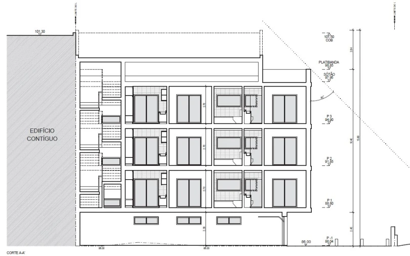 Apartamento T3 para Venda em Santa Iria de Azoia, São João da Talha e Bobadela Planta 3