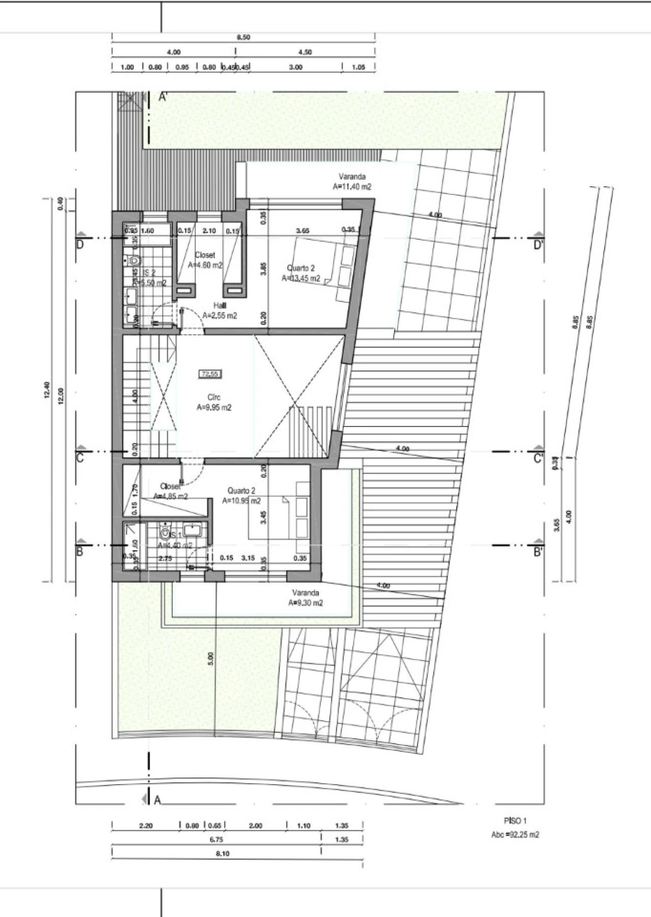 Moradia T3 para Venda em Esmoriz Planta 2