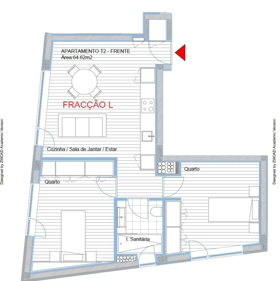Apartamento T2 para Venda em Paranhos Foto 27