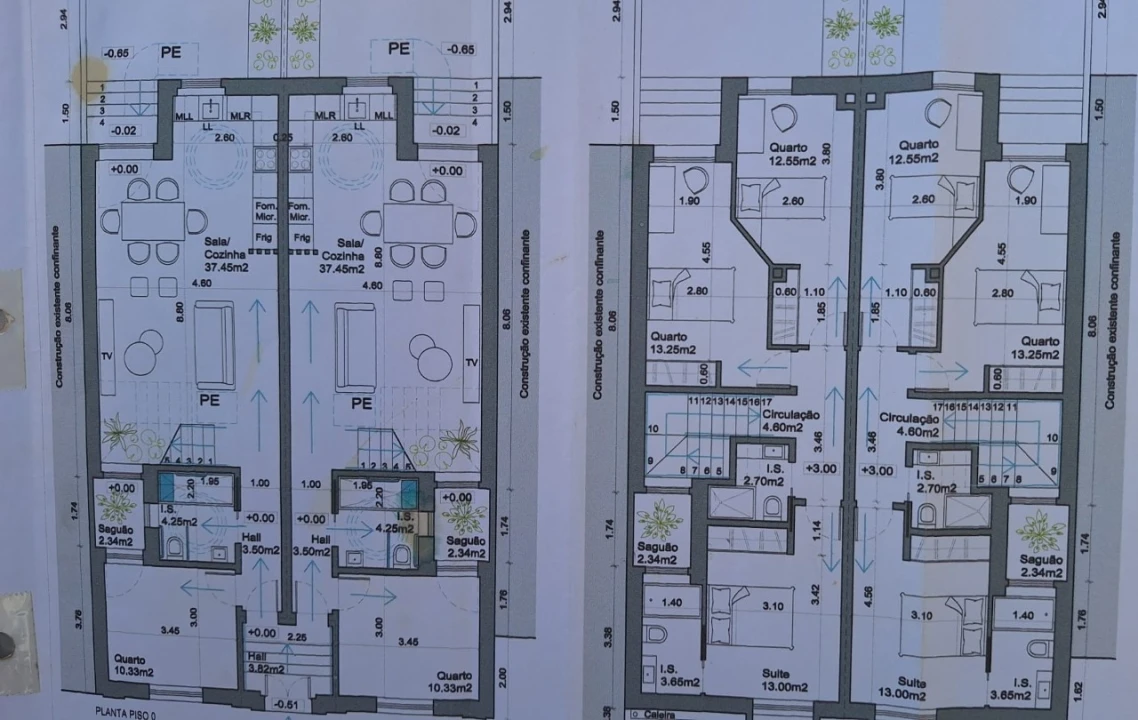 Moradia T4 para Venda em Alto do Seixalinho, Santo André e Verderena Planta 3