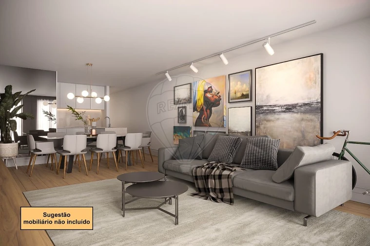 Apartamento T2 para Arrendamento em São Vicente (Braga) Foto 13