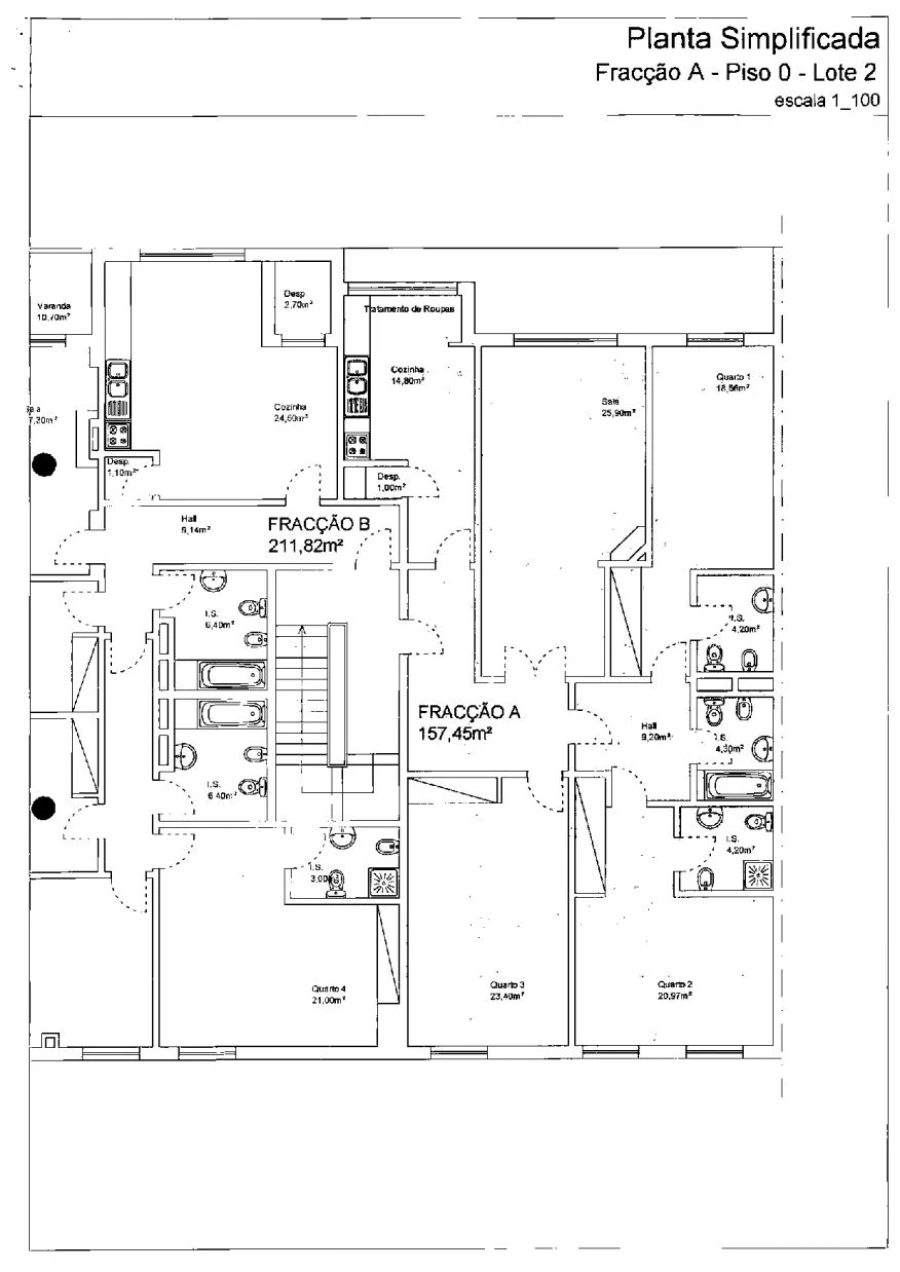 Apartamento T3 para Venda em Marvila, Ribeira Santarém, São Salvador, São Nicolau Foto 16