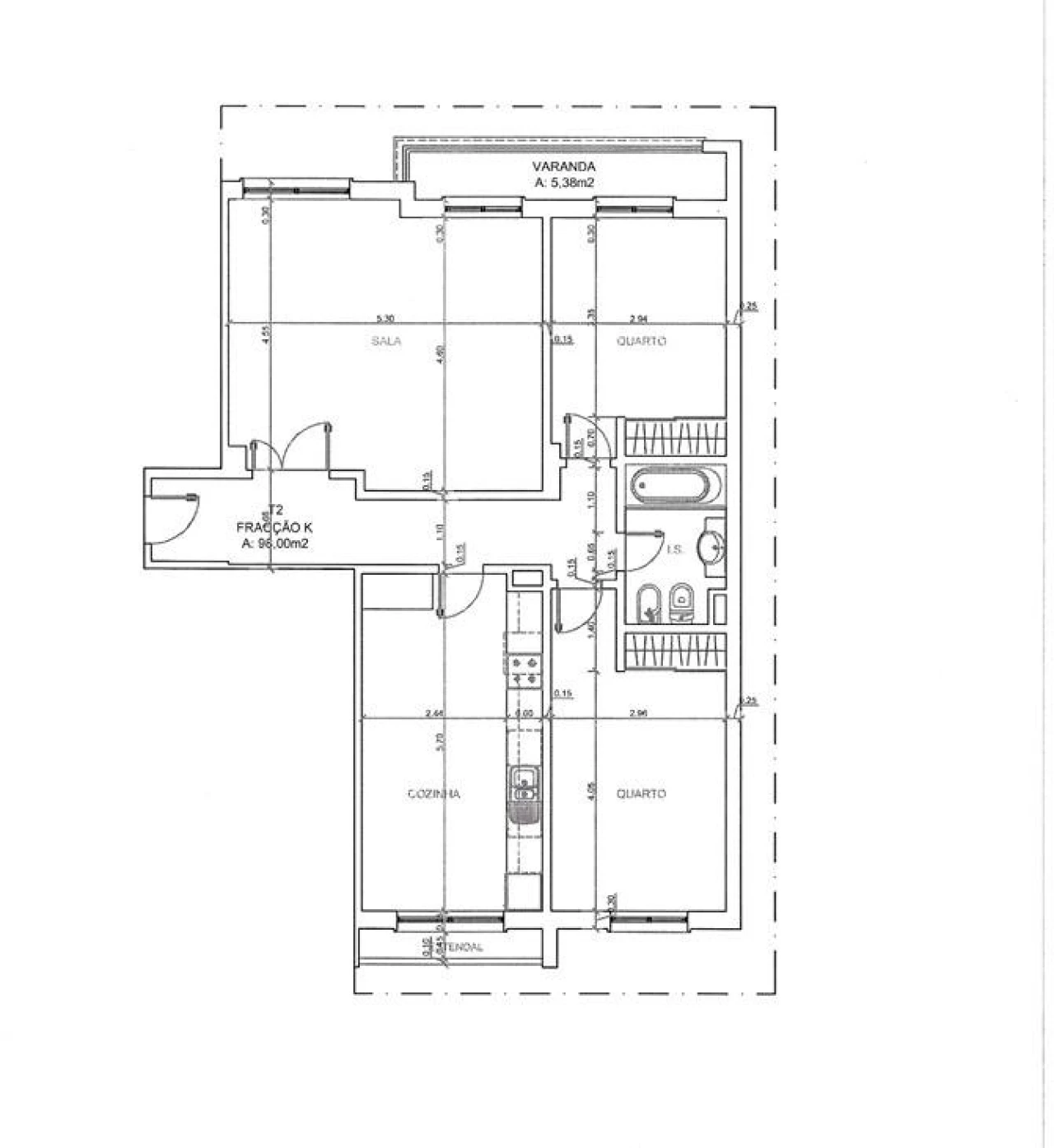 Apartamento T2 para Venda em Montijo e Afonsoeiro Foto 22