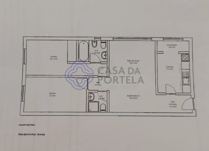 Apartamento T2 para Venda em Avintes Foto 26