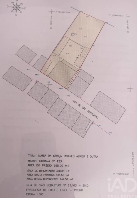 Moradia T5 para Venda em Eixo e Eirol
