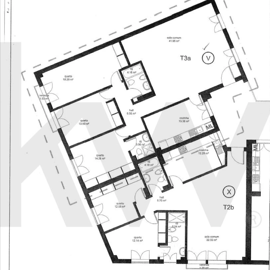 Apartamento T3 para Venda em Vila Real de Santo Antonio Foto 36