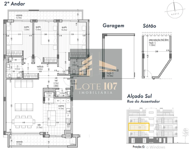 Apartamento T3 para Venda em Pinhal Novo Foto 12