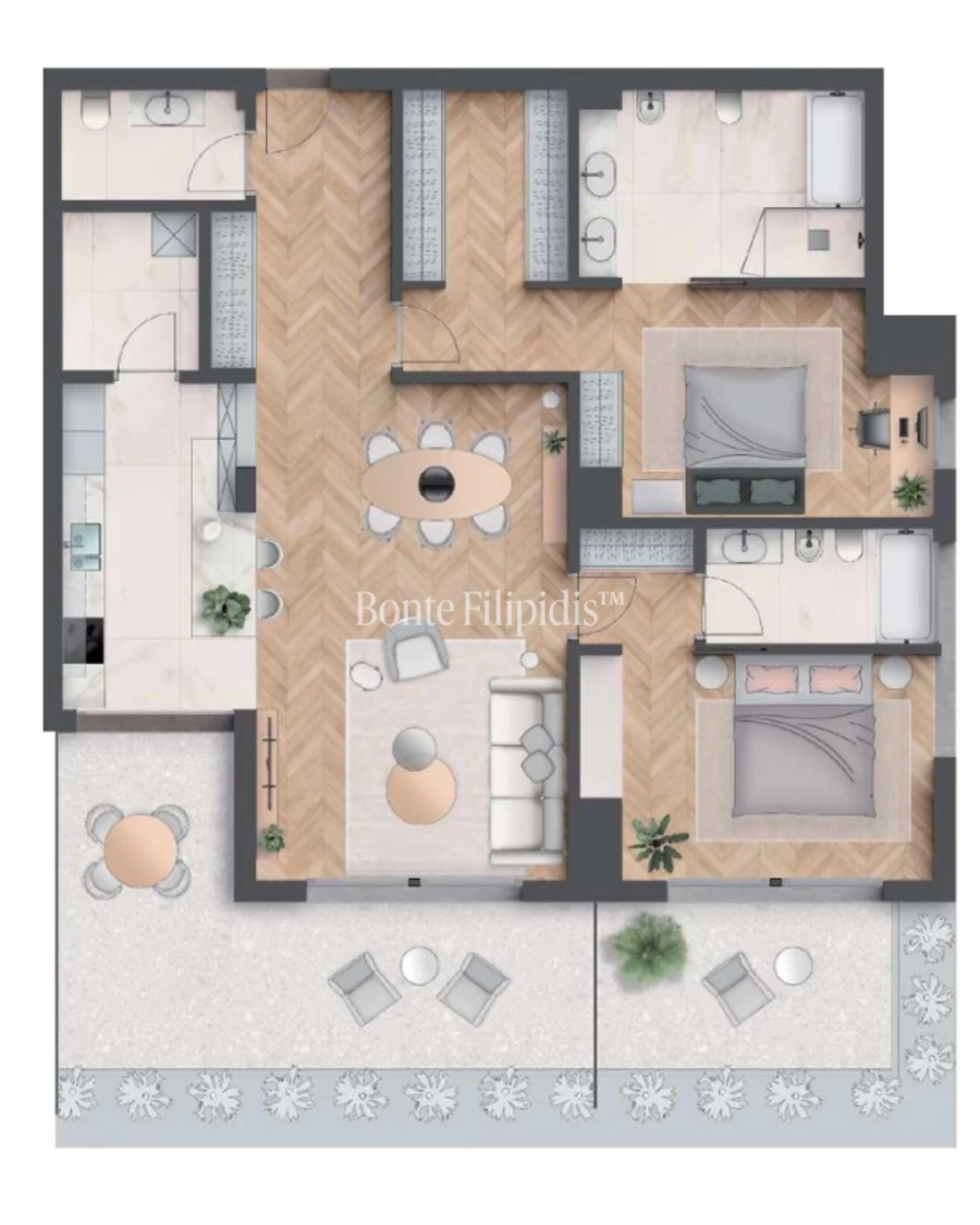 Apartamento T2 para Venda em Cascais e Estoril Planta 1