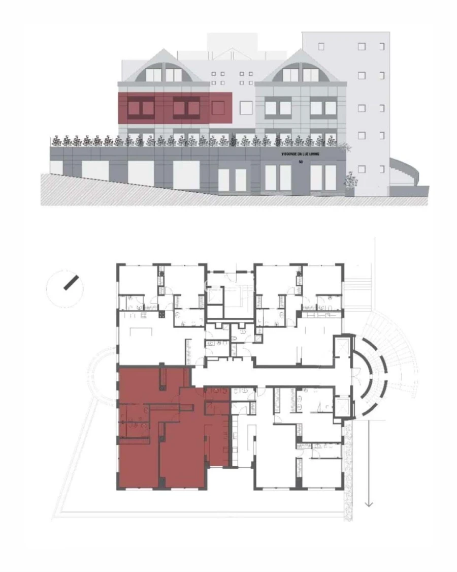 Apartamento T3 para Venda em Cascais e Estoril Planta 2