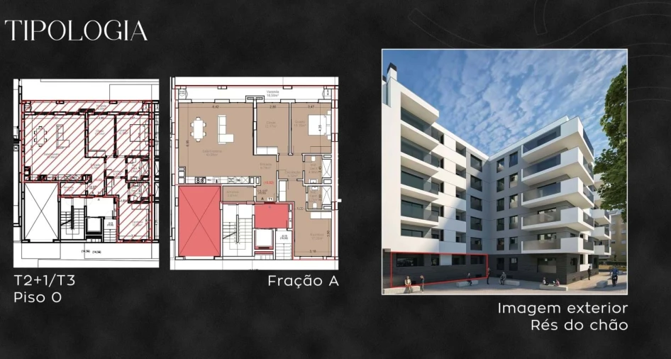 Apartamento T3 para Venda em Armação de Pera Foto 22