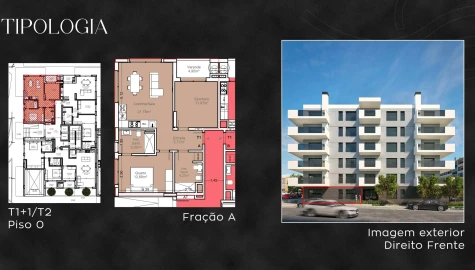 Apartamento T2 para Venda em Armação de Pera