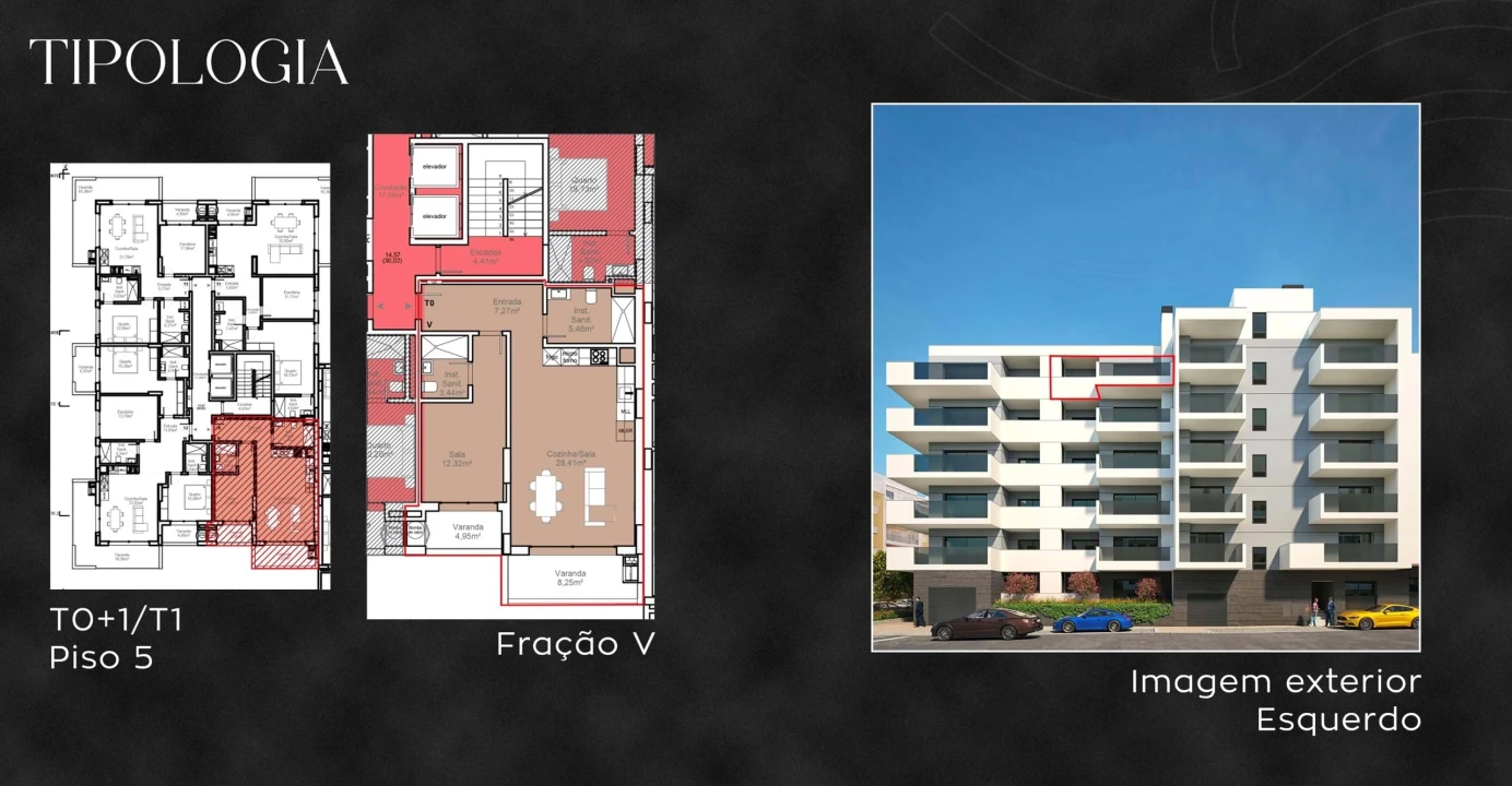 Apartamento T1 para Venda em Armação de Pera Foto 22