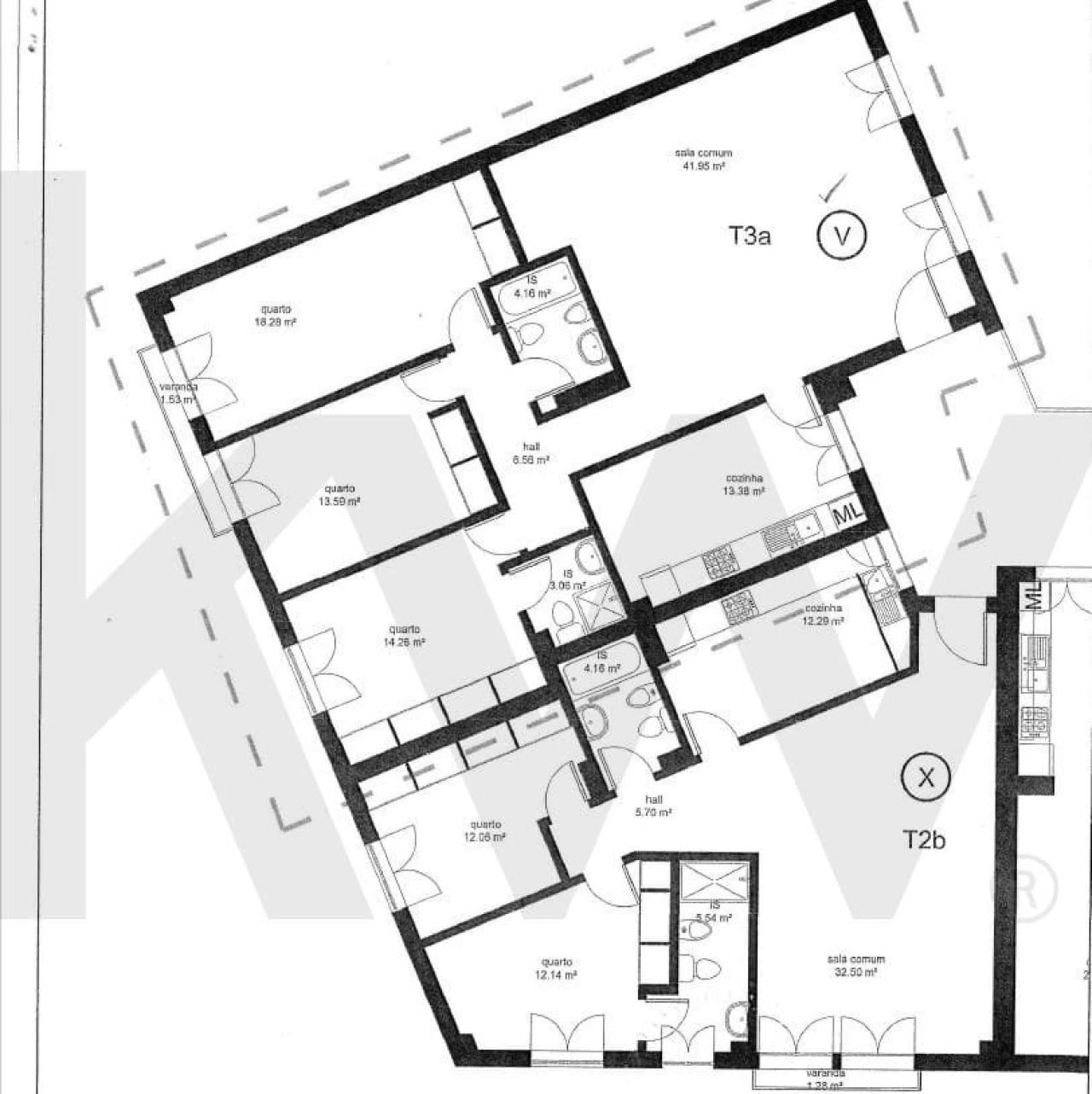 Apartamento T3 para Venda em Vila Real de Santo Antonio Foto 36