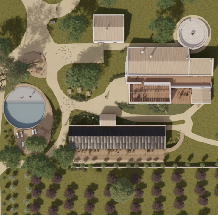 Quinta T5 para Venda em São Bartolomeu de Messines Planta 2