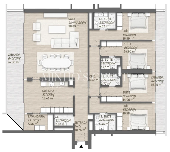 Apartamento T4 para Venda em Quarteira Foto 16