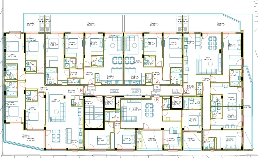 Apartamento T4 para Venda em Santo Antonio dos Olivais Planta 1