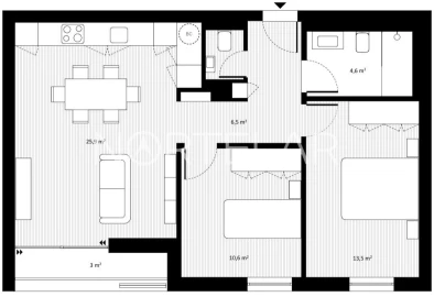 Apartamento T2 para Venda em Rio Tinto