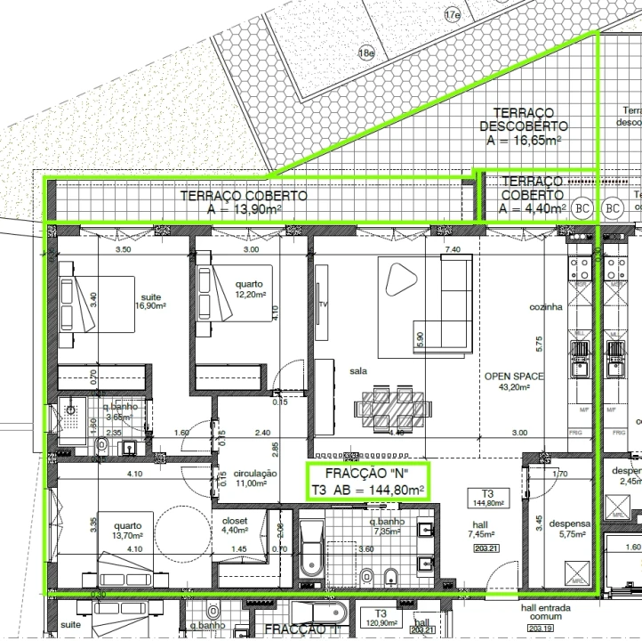 Apartamento T3 para Venda em O. Azeméis, Riba-Ul, Ul, Macinhata Seixa, Madail Foto 16