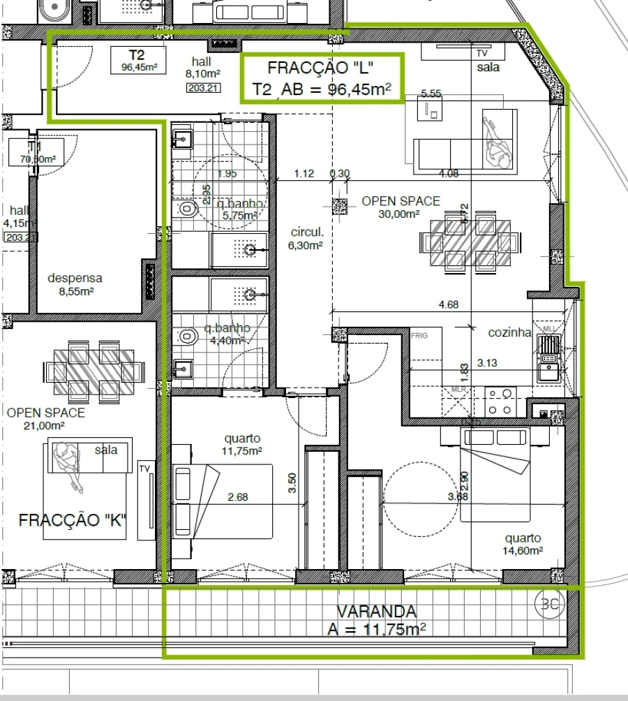 Apartamento T2 para Venda em O. Azeméis, Riba-Ul, Ul, Macinhata Seixa, Madail Foto 16