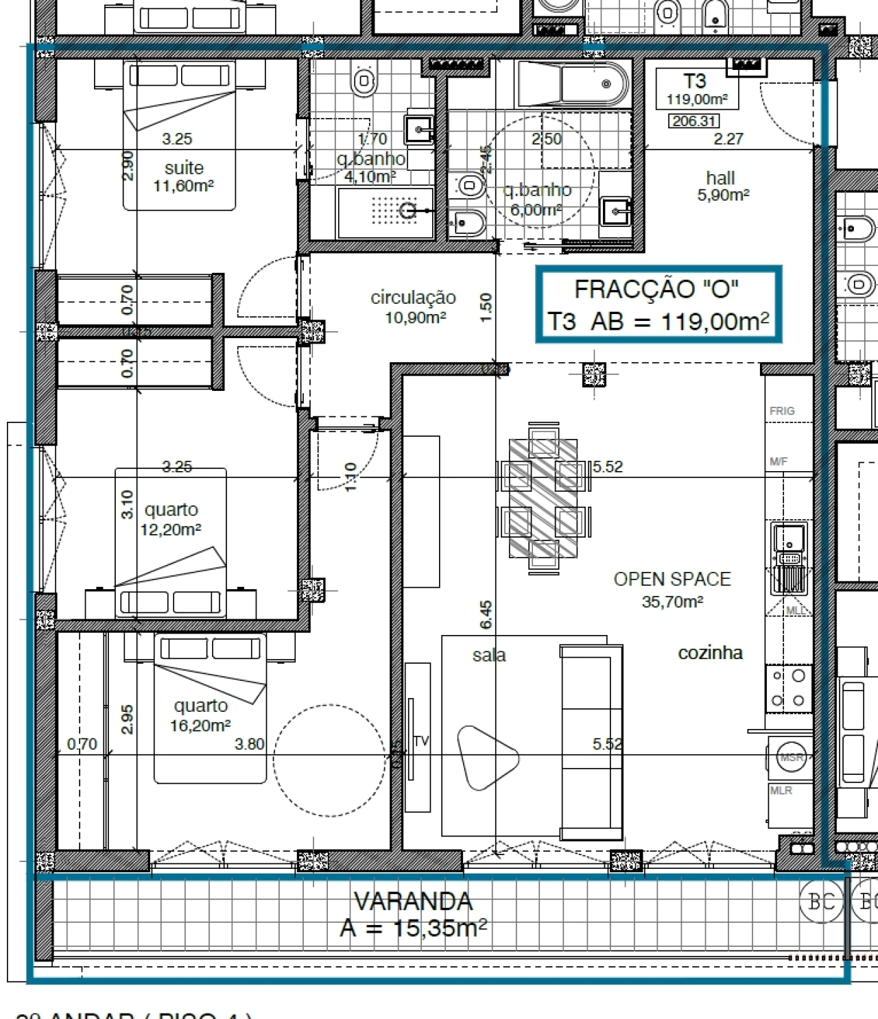 Apartamento T3 para Venda em O. Azeméis, Riba-Ul, Ul, Macinhata Seixa, Madail Foto 17