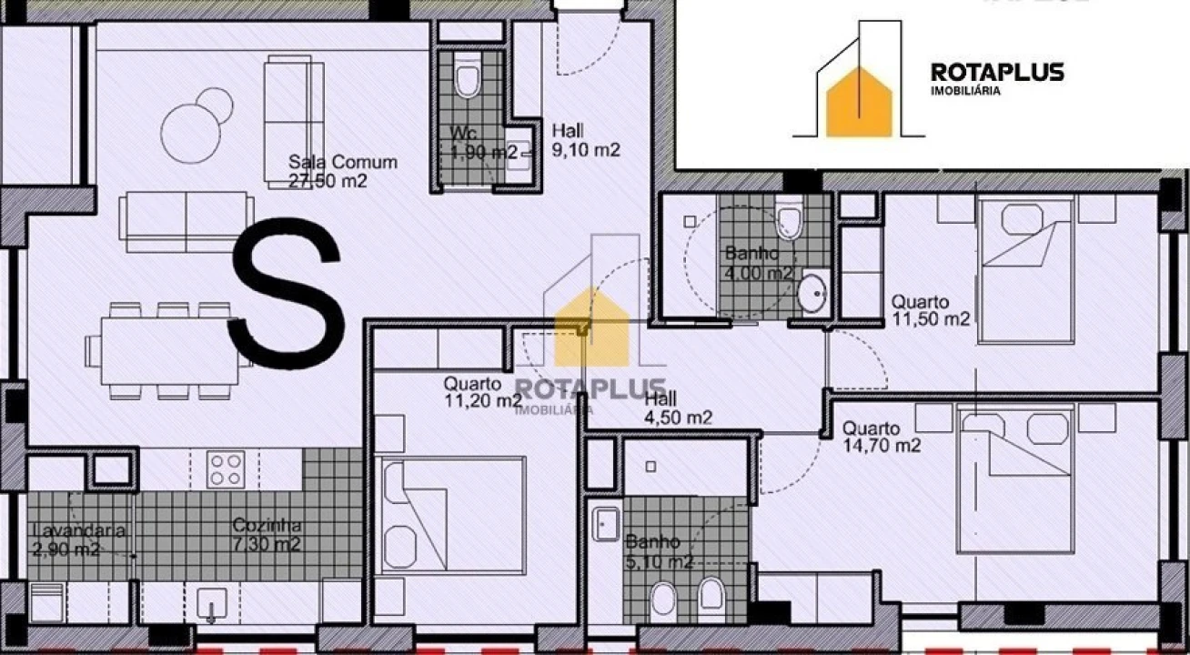 Apartamento T3 para Venda em Ermesinde Foto 17
