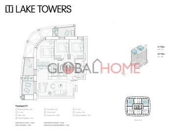 Apartamento T3 para Venda em Paranhos