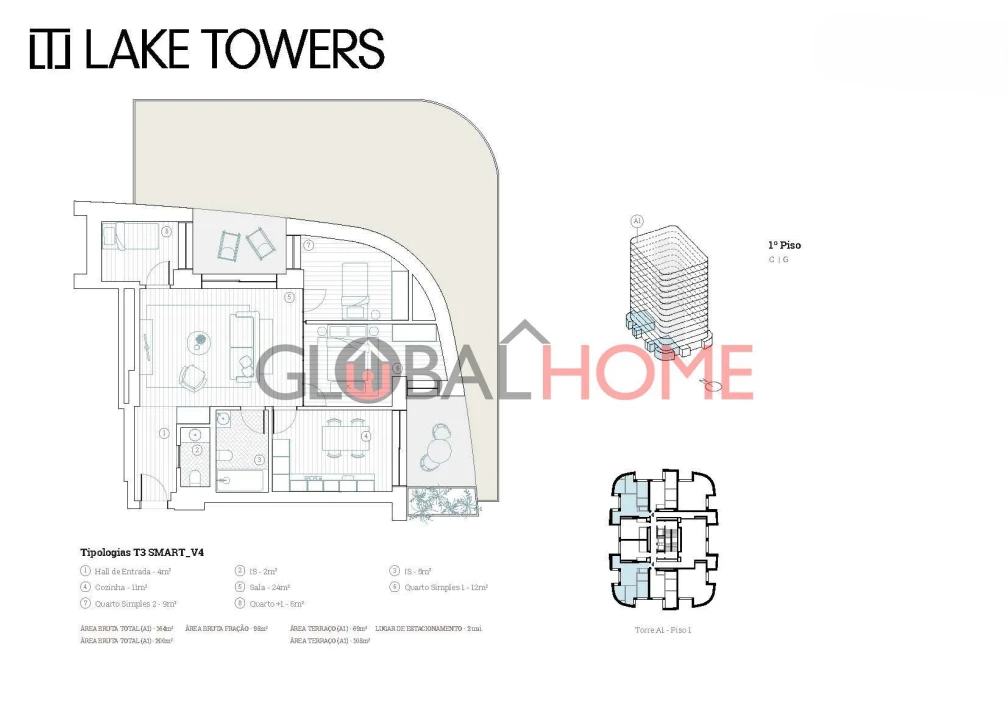 Apartamento T3 para Venda em Paranhos Foto 14