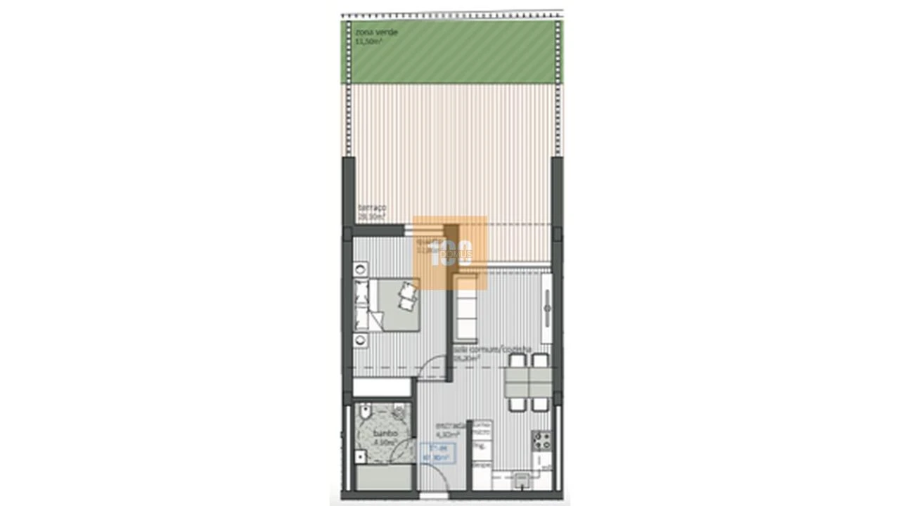 Apartamento T1 para Venda em São Mamede de Infesta e Senhora da Hora Foto 27