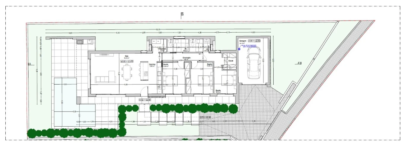 Moradia T3 para Venda em Nadadouro Planta 1