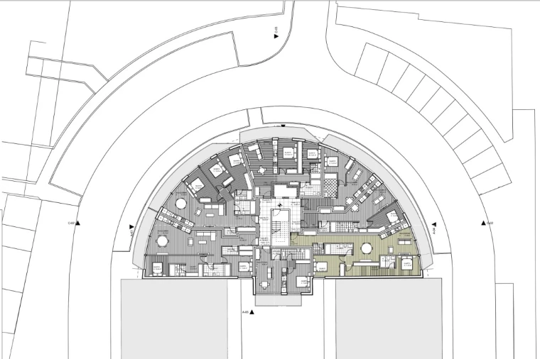 Apartamento T2 para Venda em Santa Maria Maior e Monserrate e Meadela Planta 1