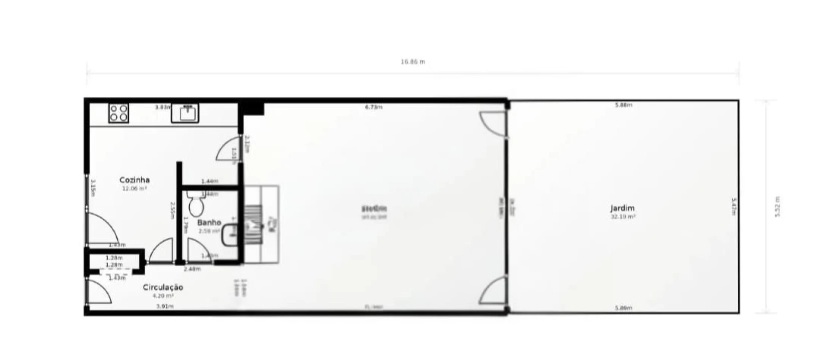 Moradia T3 para Venda em Castêlo da Maia Foto 49