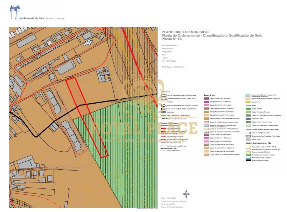 Terreno para Venda em Santa Maria de Lamas Foto 4