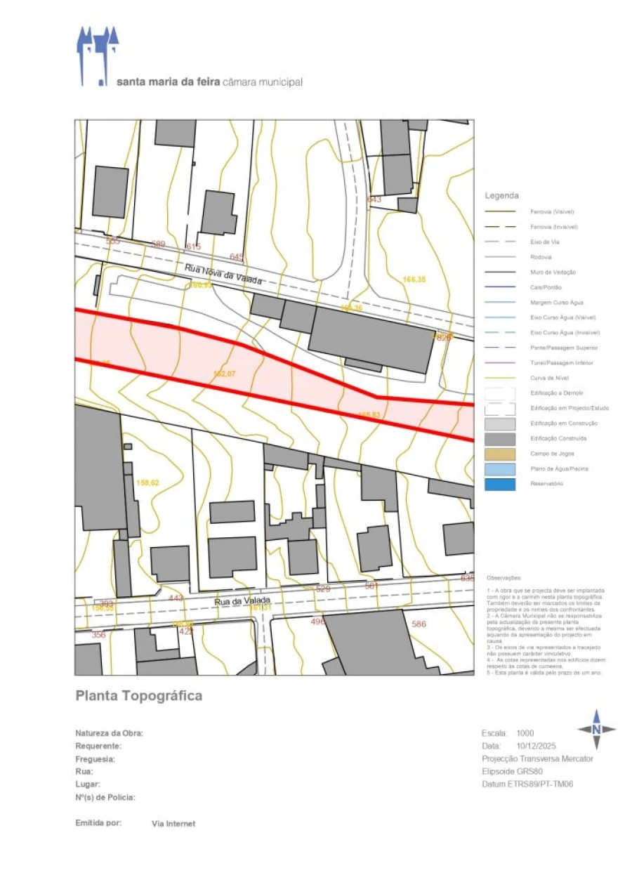Terreno para Venda em Santa Maria de Lamas Foto 15
