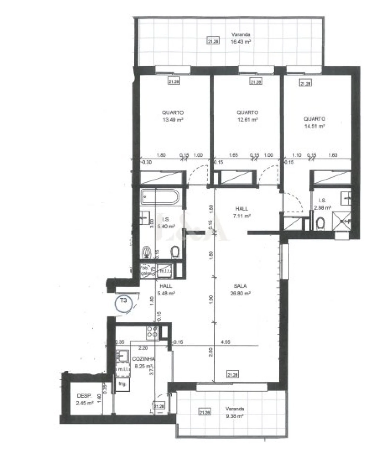 Apartamento T3 para Venda em Tavira (Santa Maria e Santiago) Foto 8