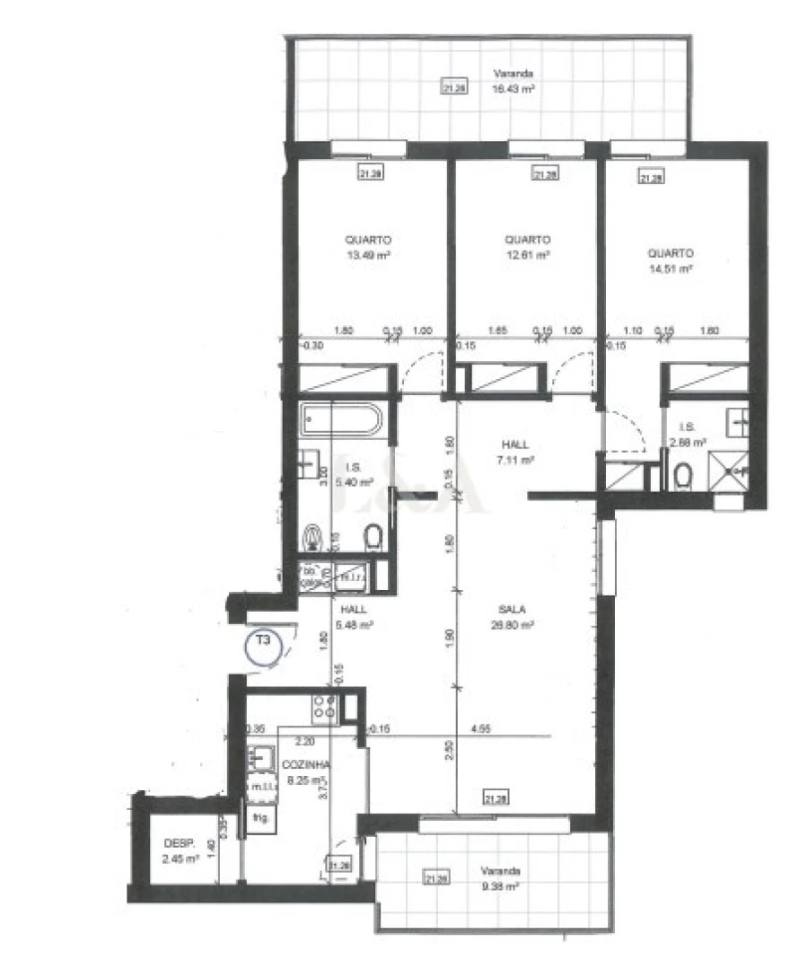 Apartamento T3 para Venda em Tavira (Santa Maria e Santiago) Foto 8