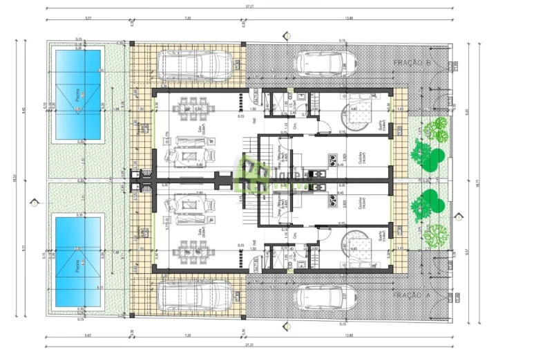 Moradia T4 para Venda em Fernao Ferro Planta 1