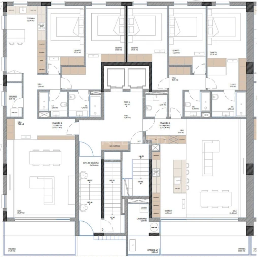 Apartamento T3 para Venda em Nogueira, Fraião e Lamaçães Foto 3
