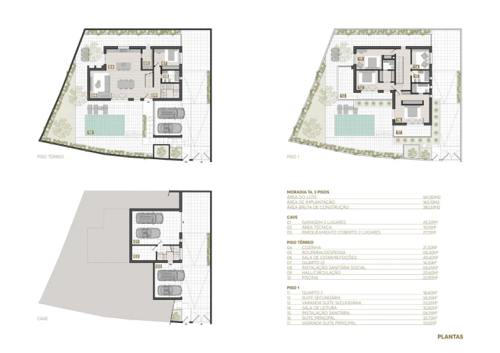 Moradia T5 para Venda em Vila Franca de Xira Planta 1