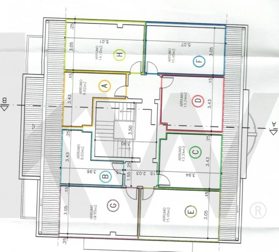 Apartamento T2 para Venda em Montijo e Afonsoeiro Planta 1