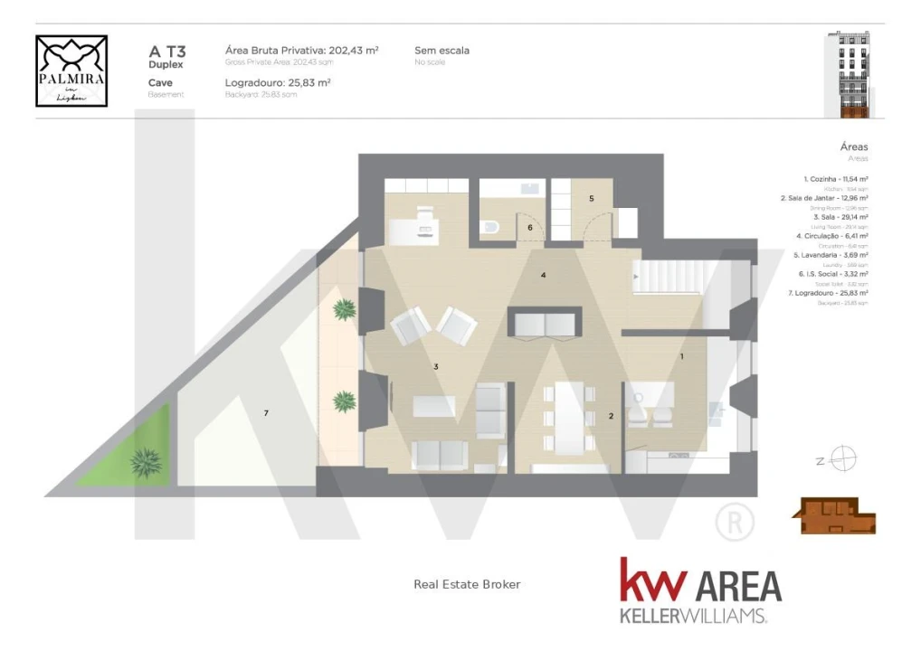 Apartamento T3 para Venda em Arroios Foto 42