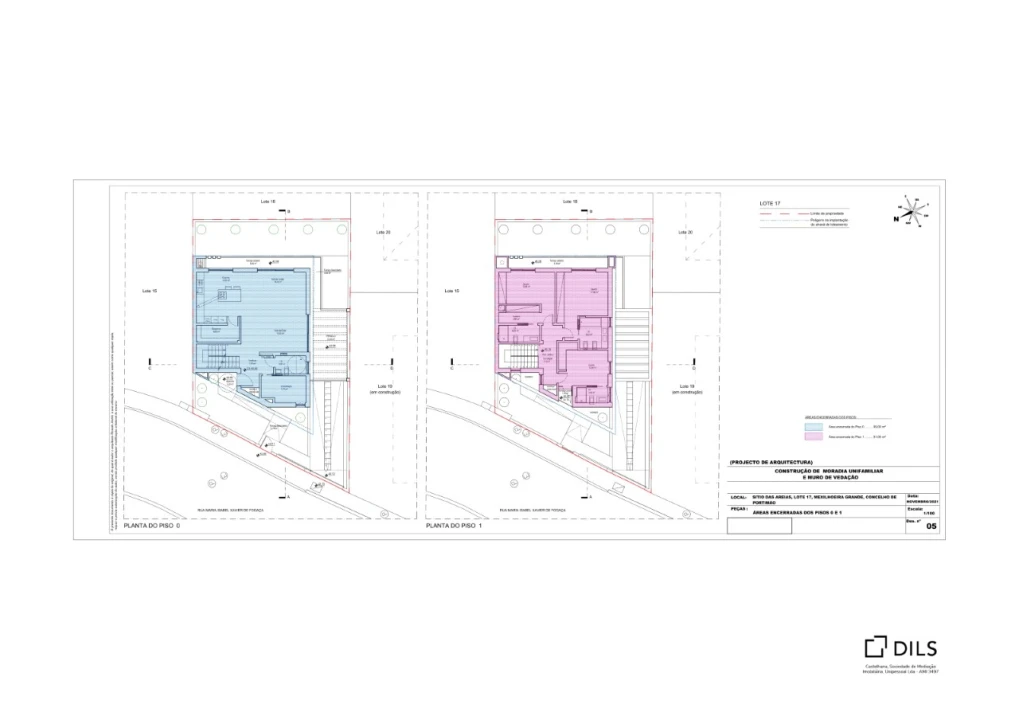 Moradia T3 para Venda em Mexilhoeira Grande Planta 15
