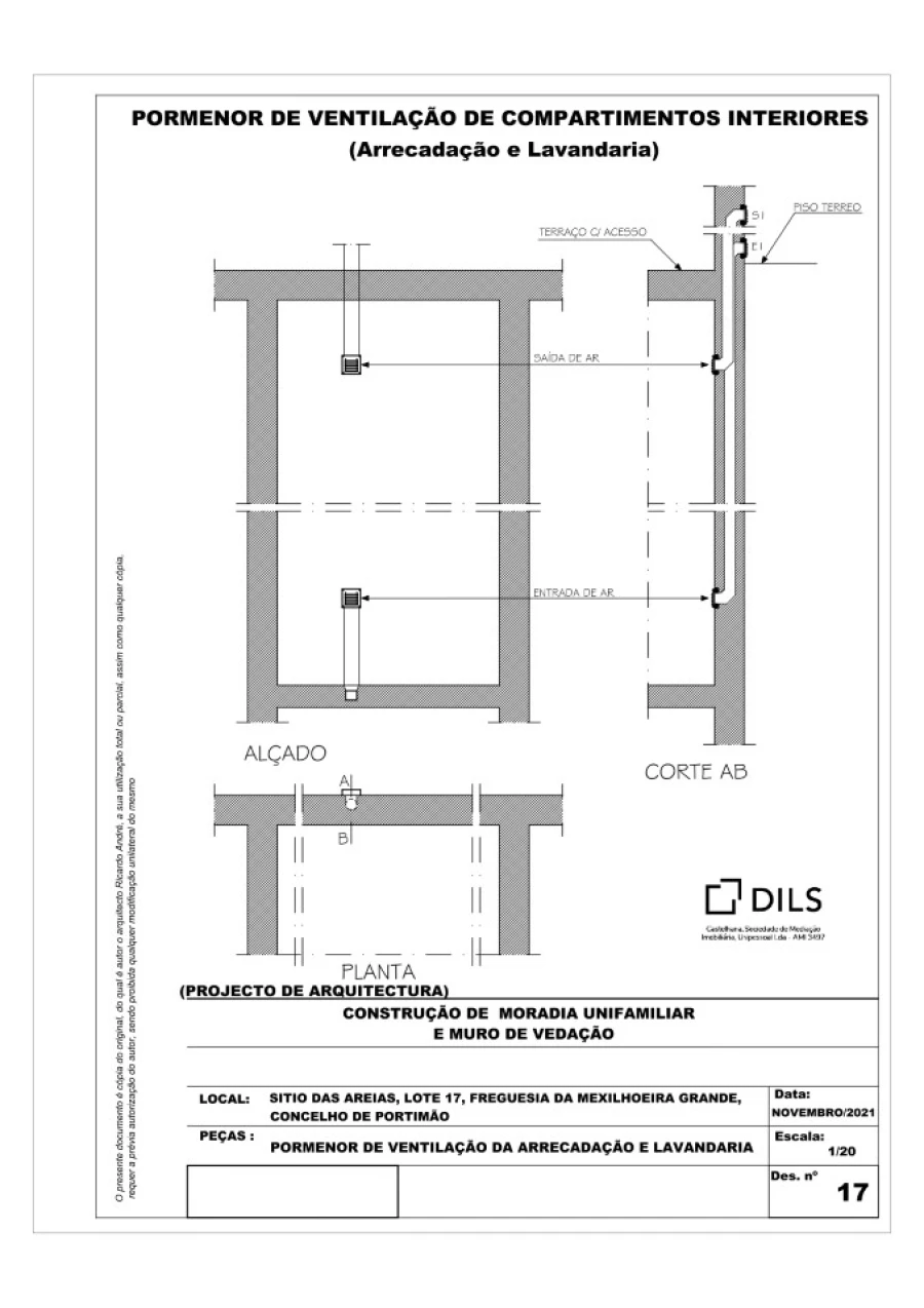 Moradia T3 para Venda em Mexilhoeira Grande Planta 3