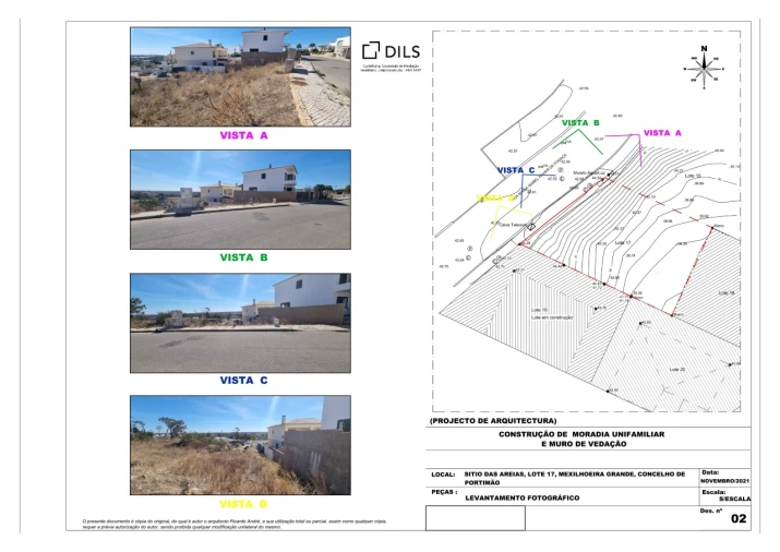 Moradia T3 para Venda em Mexilhoeira Grande Planta 18
