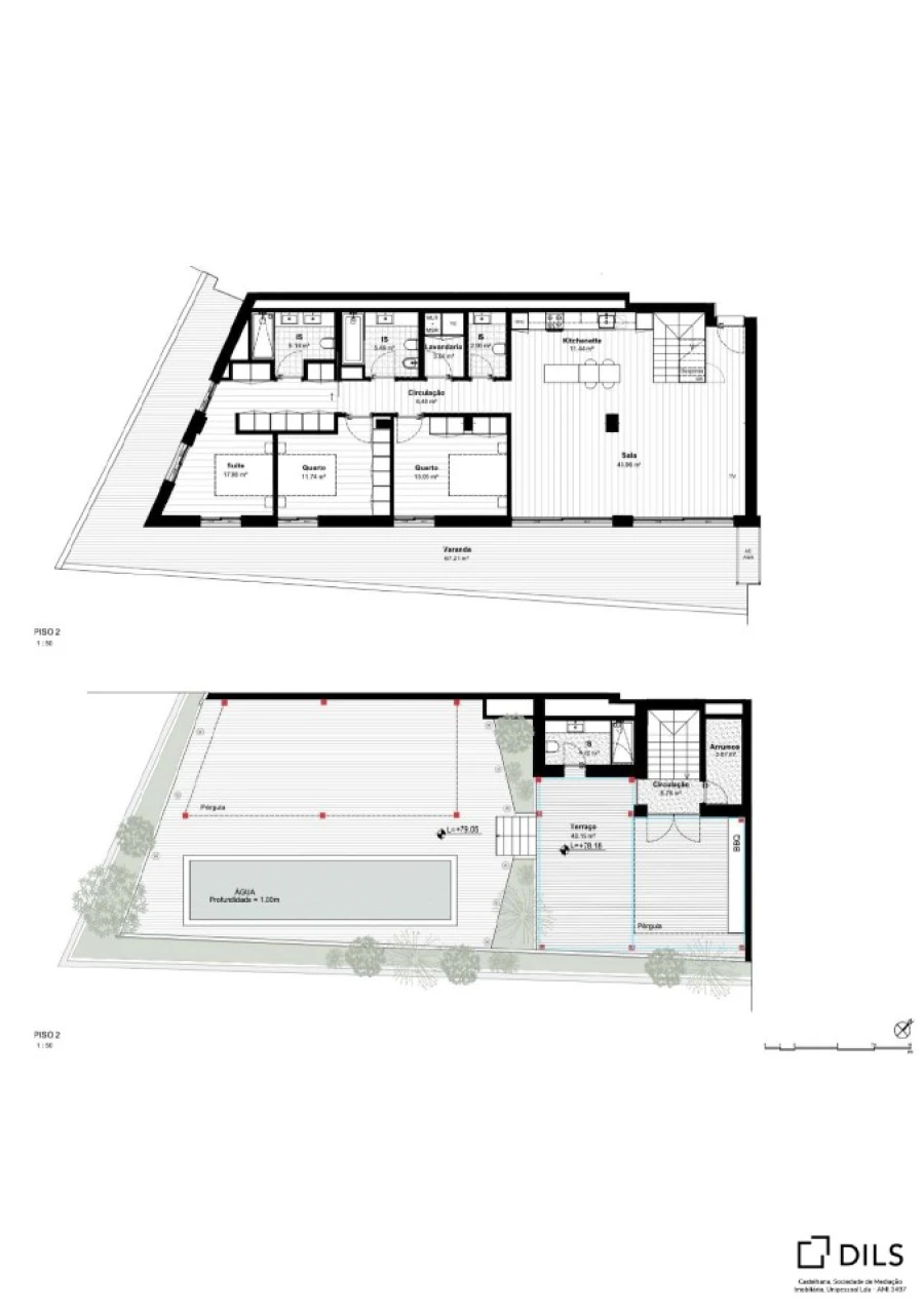 Apartamento T3 para Venda em Algés, Linda-A-Velha e Cruz Quebrada-Dafundo Planta 1